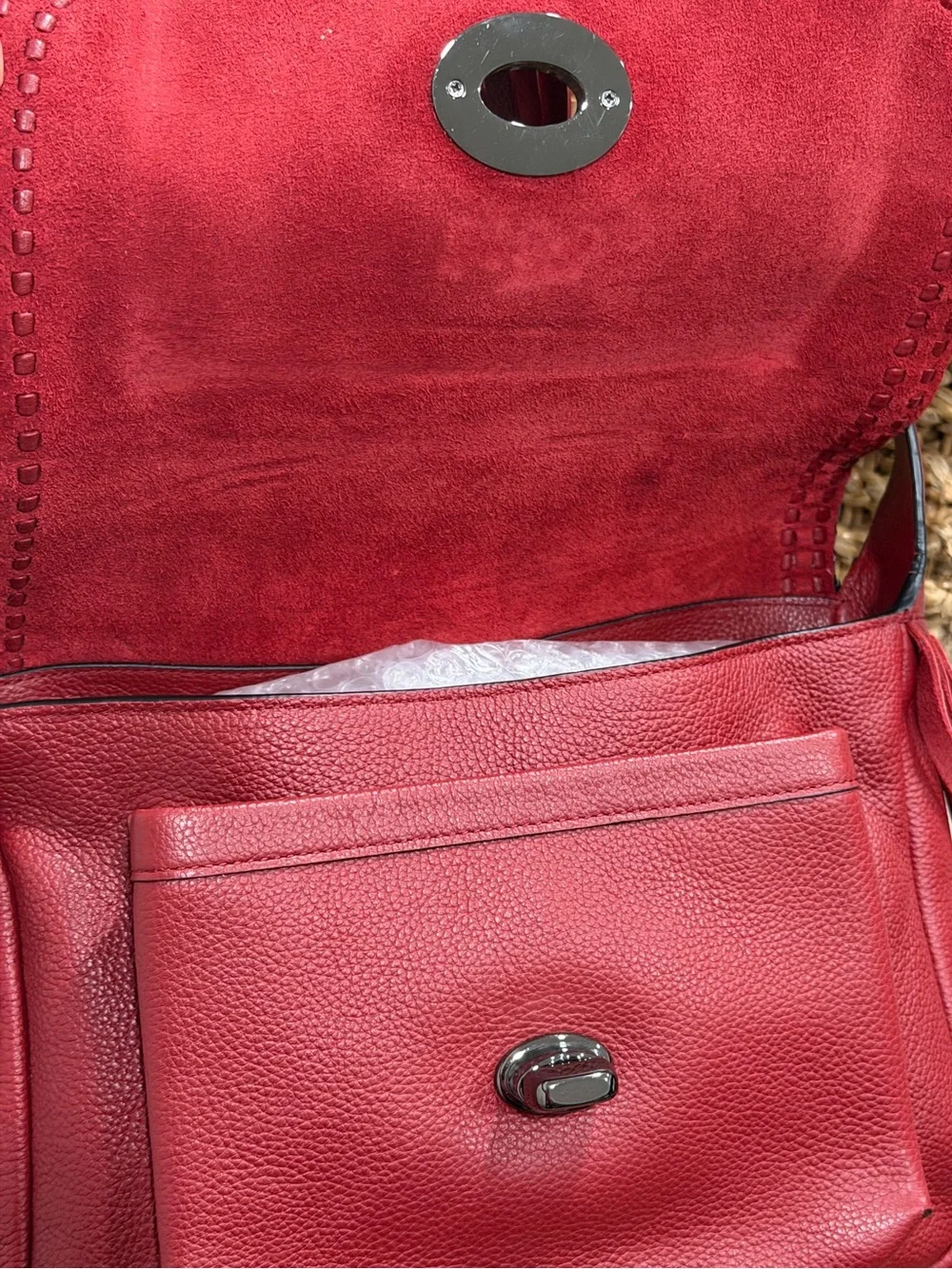 Coach Dakotah Small Fringe Flap Crossbody Bag